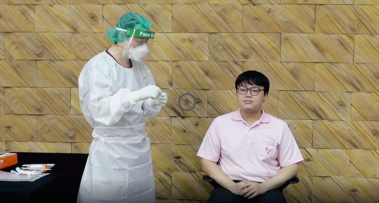 วิธีการ Swab เพื่อส่งตรวจ COVID-19