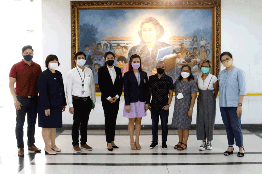 คณะผู้บริหารและบุคลากรจาก De La Salle-College of Saint Benilde ประเทศฟิลิปปินส์ เข้าเจรจาความร่วมมือกับวิทยาลัยราชสุดา มหาวิทยาลัยมหิดล