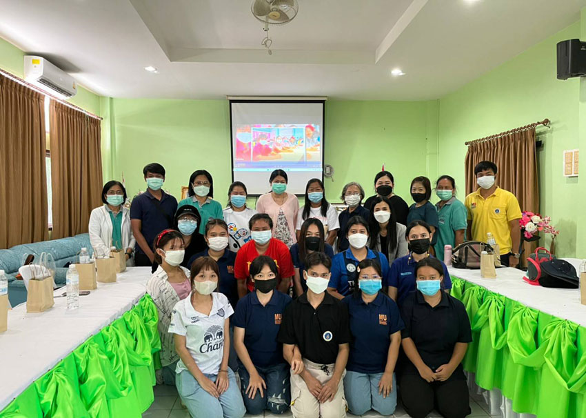 หัวหน้าภาควิชาหูนวกศึกษา และเจ้าหน้าที่ วิทยาลัยราชสุดา เข้าร่วมการอบรมและศึกษาดูงานเกี่ยวกับธุรกิจเกษตร