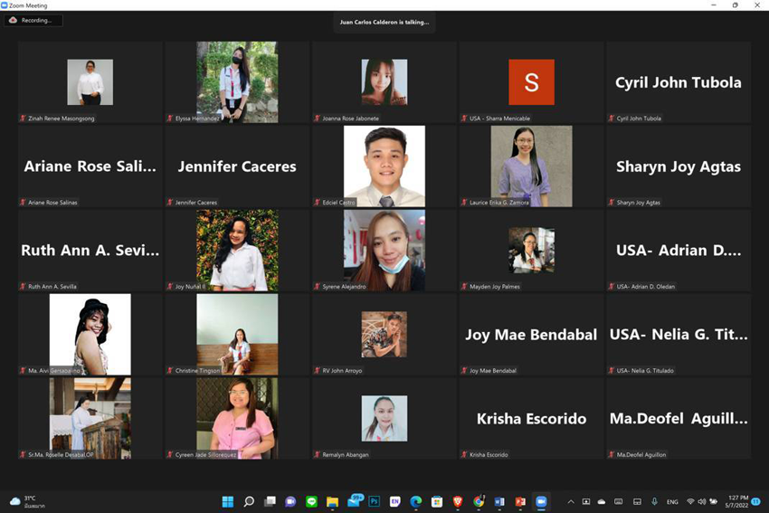 กิจกรรม Inbound Students Virtual Mobility Program 2022 กิจกรรม Inbound Students Virtual Mobility Program 2022