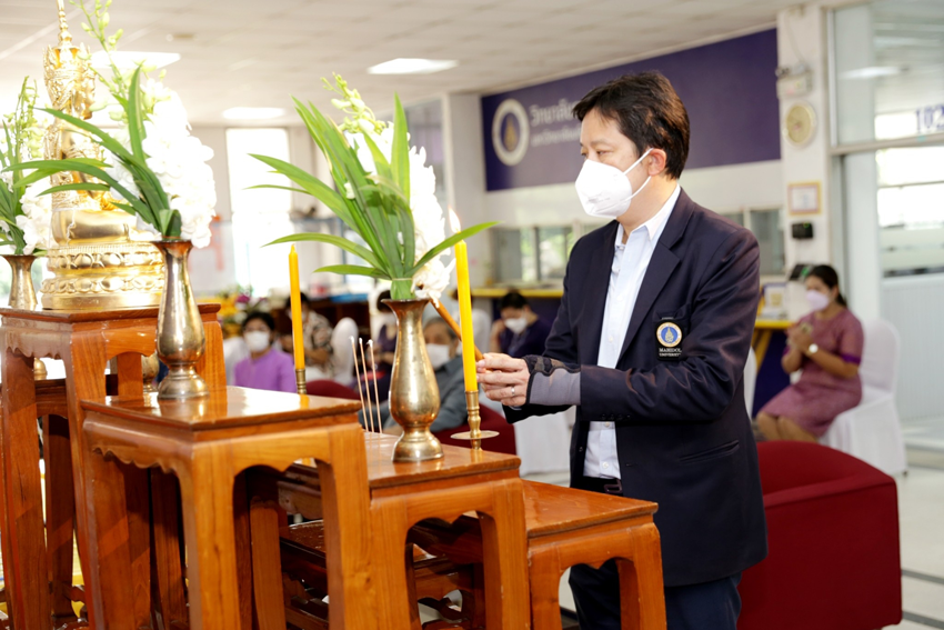 ทำบุญวันคล้ายวันสถาปนาวิทยาลัยราชสุดา มหาวิทยาลัยมหิดล ซึ่งในปีนี้ครบรอบ 31 ปี แห่งการก่อตั้งวิทยาลัย ทำบุญวันคล้ายวันสถาปนาวิทยาลัยราชสุดา มหาวิทยาลัยมหิดล ซึ่งในปีนี้ครบรอบ 31 ปี แห่งการก่อตั้งวิทยาลัย