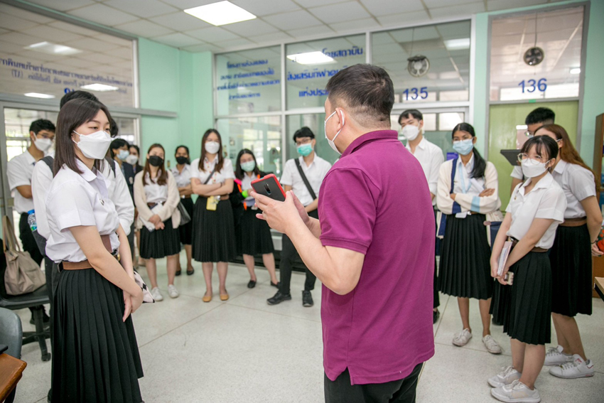 นักศึกษาแพทย์ชั้นปีที่ 4 จากภาควิชาจักษุวิทยา คณะแพทยศาสตร์โรงพยาบาลรามาธิบดี เข้าศึกษาดูงาน ณ วิทยาลัยราชสุดา