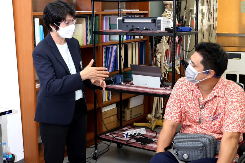 คณะผู้บริหาร และเจ้าหน้าที่จากสำนักงานเทศบาลเมืองบ้านสวน จังหวัดชลบุรี เข้าศึกษาดูงาน ณ วิทยาลัยราชสุดา มหาวิทยาลัยมหิดล