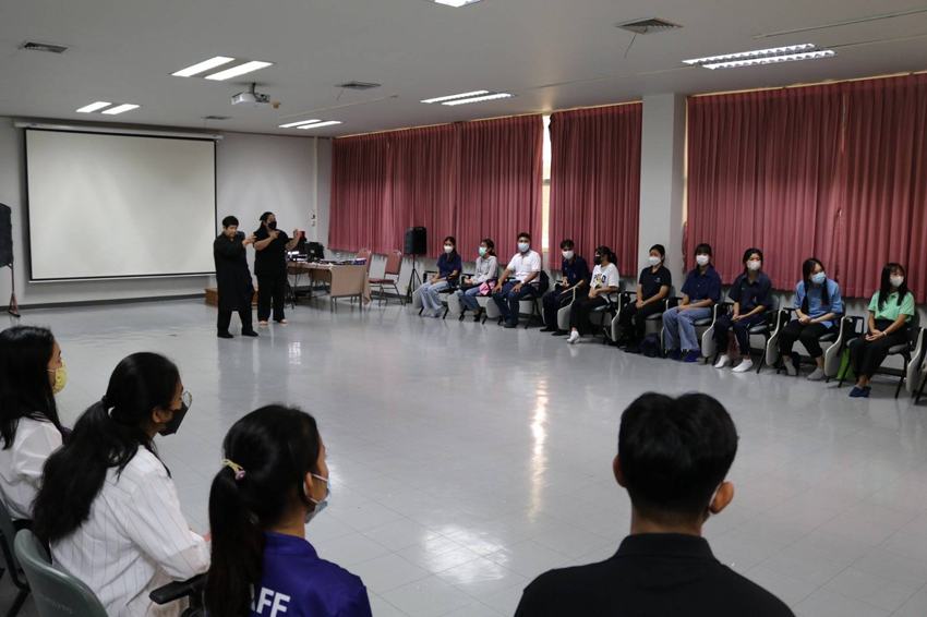 อบรม กิจกรรมอบรมภาษามือไทยเบื้องต้น สำหรับนักเรียนมัธยมศึกษาตอนปลาย