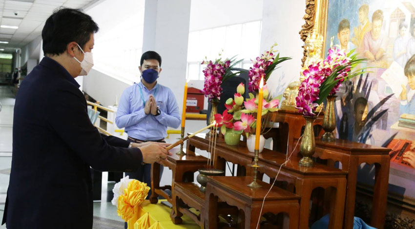 งานวันเกษียณอายุราชการ เกษียณอายุงานบุคลากรวิทยาลัยราชสุดา มหาวิทยาลัยมหิดล ประจำปี 2565