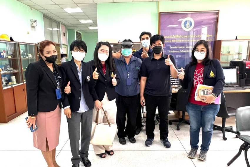 ต้อนรับคณะดูงานจากมหาวิทยาลัยแม่ฟ้าหลวง โดยการนำของผู้ช่วยศาสตราจารย์สุกัล กฤตลักษณ์วงศ์ ผู้ช่วยอธิการบดี มหาวิทยาลัยแม่ฟ้าหลวง