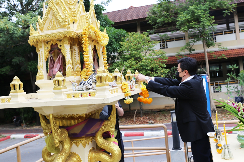 วิทยาลัยราชสุดา มหาวิทยาลัยมหิดล จัดพิธีทำบุญเนื่องในวันขึ้นปีใหม่ 2566