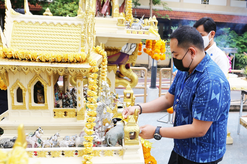 วิทยาลัยราชสุดา มหาวิทยาลัยมหิดล จัดพิธีทำบุญเนื่องในวันขึ้นปีใหม่ 2566