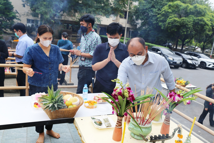 วิทยาลัยราชสุดา มหาวิทยาลัยมหิดล จัดพิธีทำบุญเนื่องในวันขึ้นปีใหม่ 2566