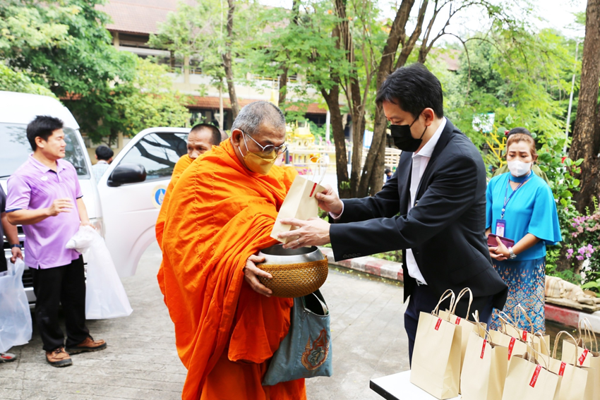 วิทยาลัยราชสุดา มหาวิทยาลัยมหิดล จัดพิธีทำบุญเนื่องในวันขึ้นปีใหม่ 2566