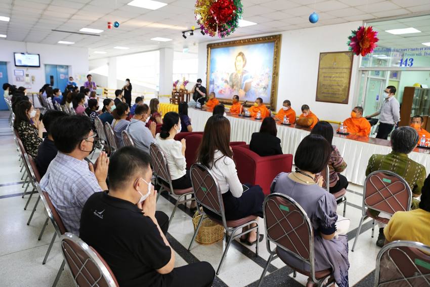 วิทยาลัยราชสุดา มหาวิทยาลัยมหิดล จัดพิธีทำบุญเนื่องในวันขึ้นปีใหม่ 2566