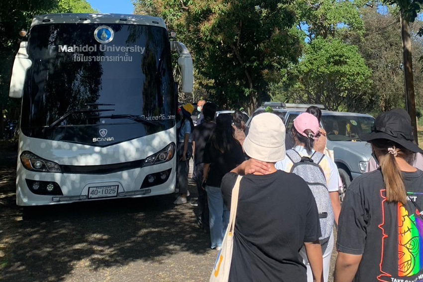หน่วยกิจการนักศึกษา วิทยาลัยราชสุดา มหาวิทยาลัยมหิดล จัดกิจกรรมอนุรักษ์สิ่งแวดล้อม : RS ปลูกป่า ปลูกรักษ์ ณ โรงเรียนการบินกำแพงแสน จ.นครปฐม