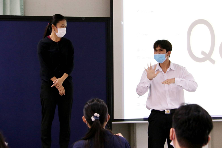 การอบรมให้ความรู้เรื่องสิทธิเงินอุดหนุนและสวัสดิการของคนพิการ
