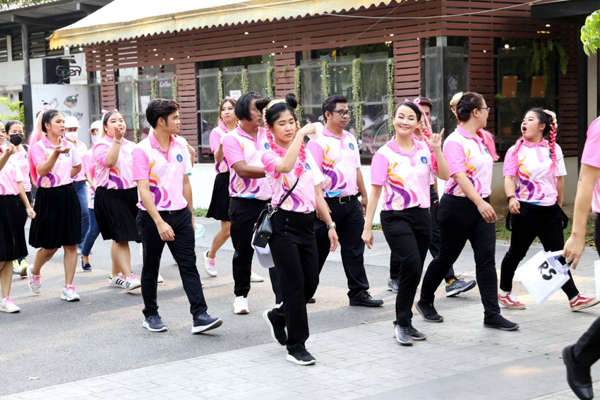 พิธีเปิดกีฬาบุคลากรมหาวิทยาลัยมหิดล ประจำปีงบประมาณ 2566 Good Health and Well-Being