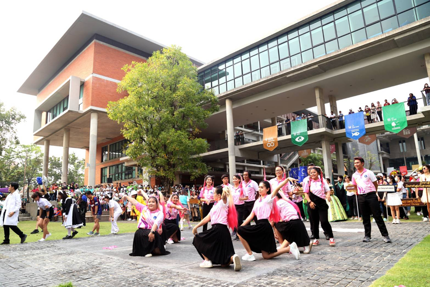 พิธีเปิดกีฬาบุคลากรมหาวิทยาลัยมหิดล ประจำปีงบประมาณ 2566 Good Health and Well-Being