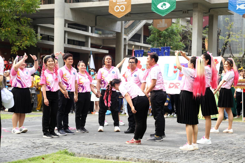 พิธีเปิดกีฬาบุคลากรมหาวิทยาลัยมหิดล ประจำปีงบประมาณ 2566 Good Health and Well-Being
