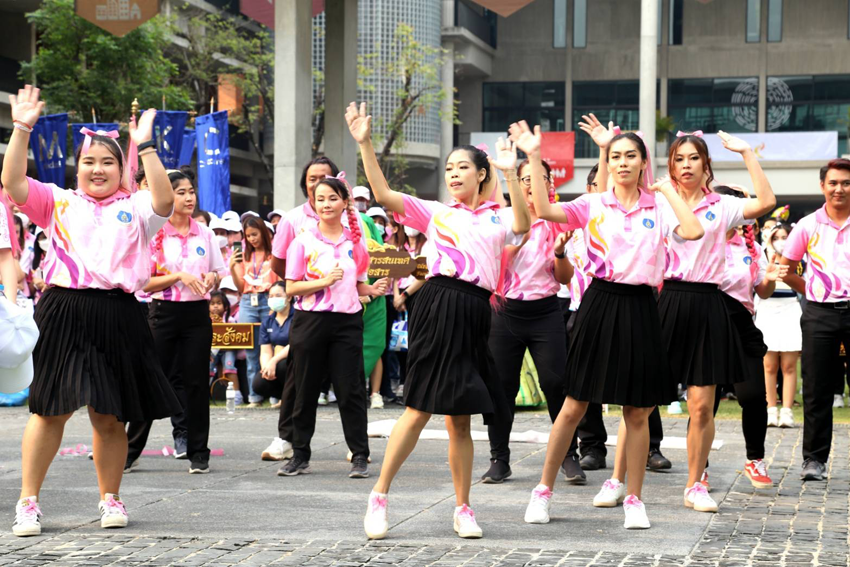 พิธีเปิดกีฬาบุคลากรมหาวิทยาลัยมหิดล ประจำปีงบประมาณ 2566 Good Health and Well-Being