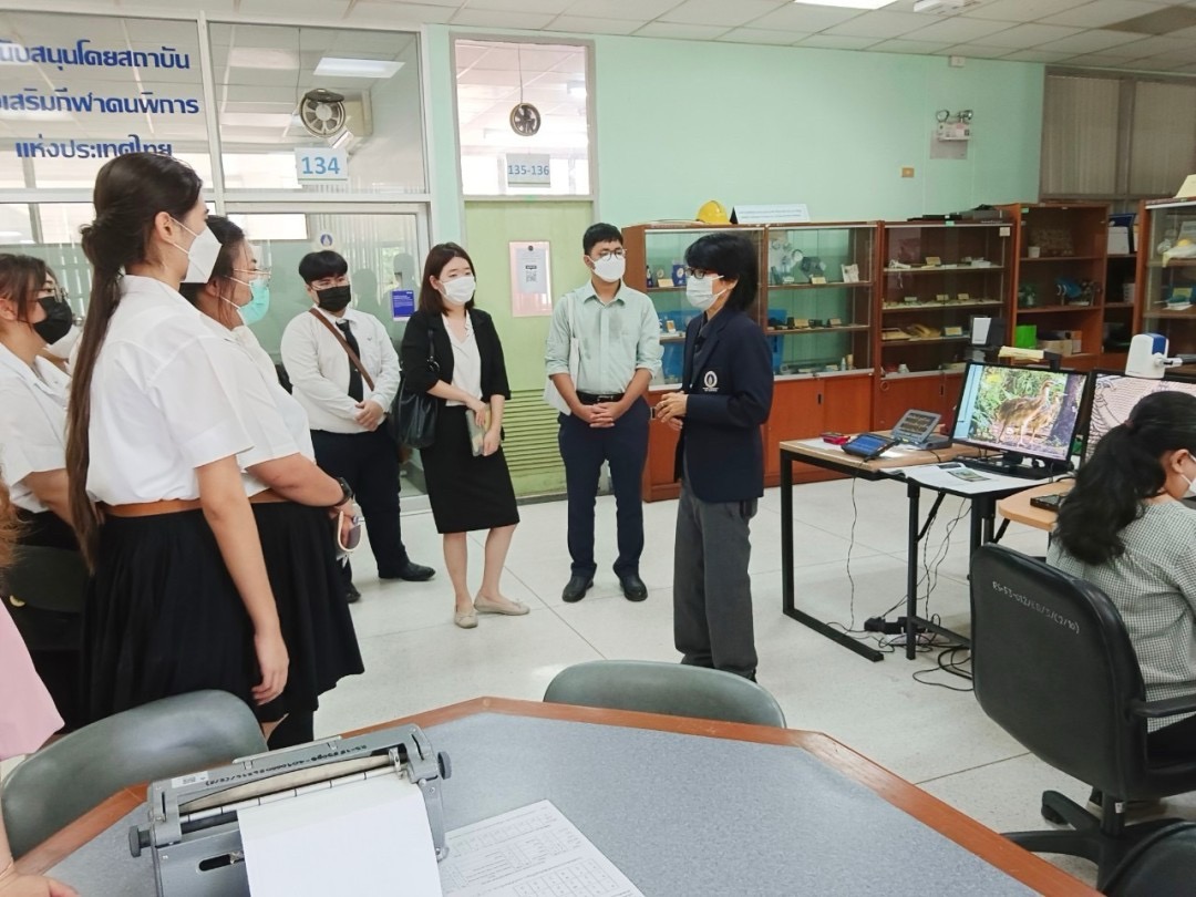 คณะจิตวิทยา วิทยาลัยเซนต์หลุยส์ ในการเข้าเยี่ยมชมและศึกษาดูงานด้านงานฟื้นฟูสมรรถภาพผู้พิการ