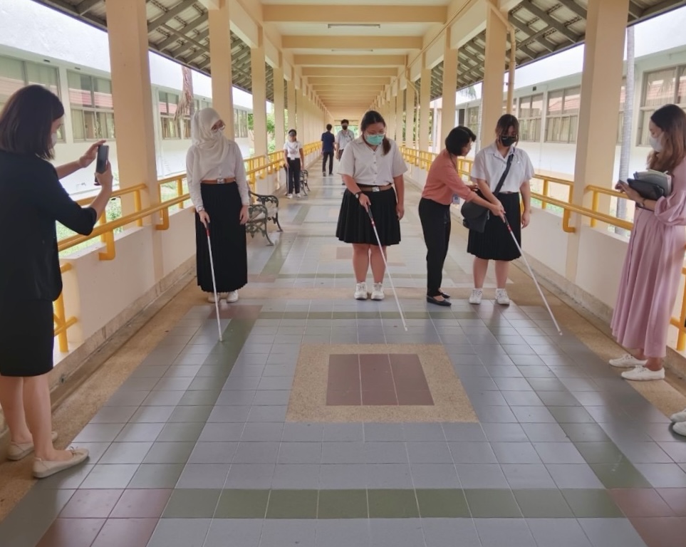 คณะจิตวิทยา วิทยาลัยเซนต์หลุยส์ ในการเข้าเยี่ยมชมและศึกษาดูงานด้านงานฟื้นฟูสมรรถภาพผู้พิการ