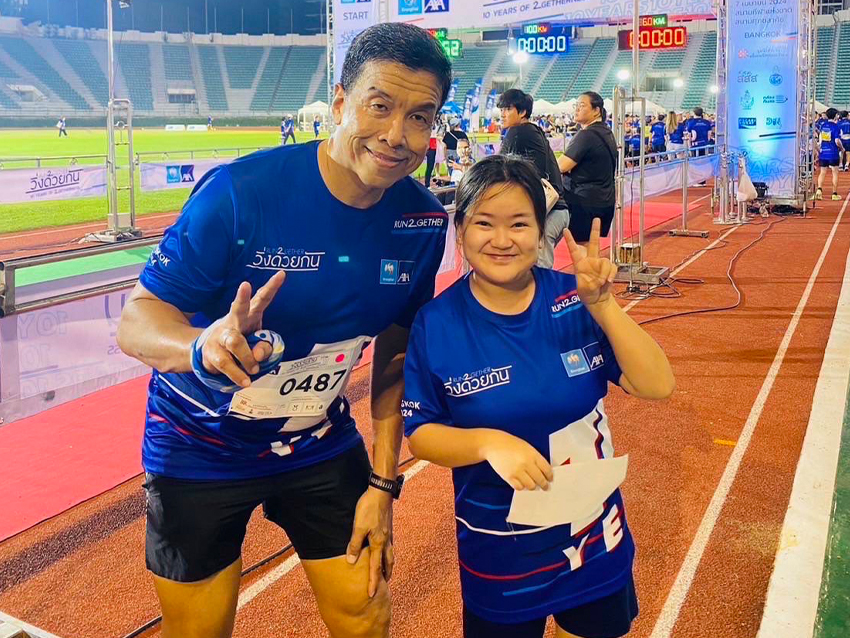 มูลนิธิด้วยกันเพื่อคนพิการและสังคม จัดงานวิ่งด้วยกัน RUN2GETHER 10 YEARS OF 2GETHERNESS