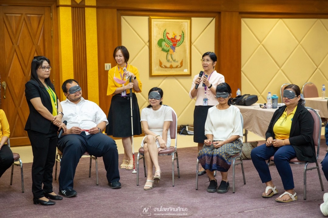 พิธีเปิดโครงการฝึกอบรมทักษะความคุ้นเคยกับสภาพแวดล้อม