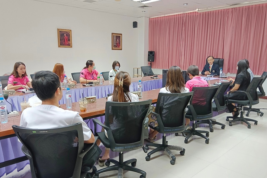 22 มกราคม 2567 ต้อนรับคณะศึกษาดูงานจากโรงพยาบาลเมตตาประชารักษ์ (วัดไร่ขิง) 22 มกราคม 2567 ต้อนรับคณะศึกษาดูงานจากโรงพยาบาลเมตตาประชารักษ์ (วัดไร่ขิง)