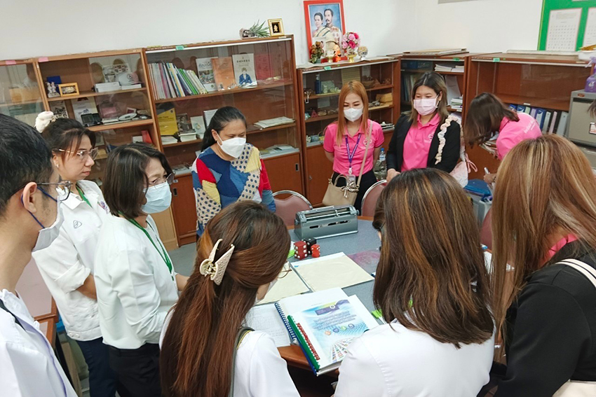 22 มกราคม 2567 ต้อนรับคณะศึกษาดูงานจากโรงพยาบาลเมตตาประชารักษ์ (วัดไร่ขิง) 22 มกราคม 2567 ต้อนรับคณะศึกษาดูงานจากโรงพยาบาลเมตตาประชารักษ์ (วัดไร่ขิง)