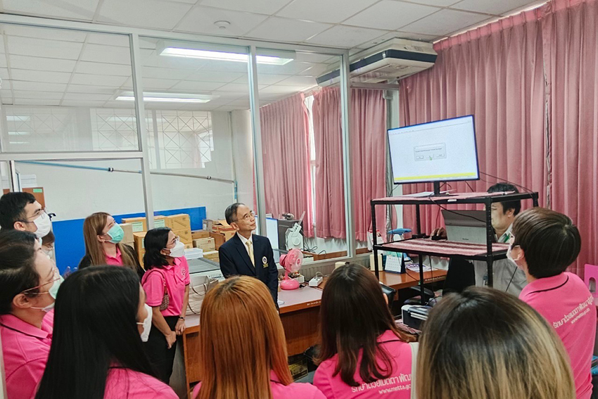 22 มกราคม 2567 ต้อนรับคณะศึกษาดูงานจากโรงพยาบาลเมตตาประชารักษ์ (วัดไร่ขิง) 22 มกราคม 2567 ต้อนรับคณะศึกษาดูงานจากโรงพยาบาลเมตตาประชารักษ์ (วัดไร่ขิง)