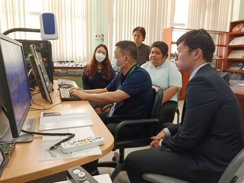 สถาบันวิจัยพฤติกรรมศาสตร์ มหาวิทยาลัยศรีนครินทรวิโรฒ เยี่ยมชมและศึกษาดูงานบริการวิชาการด้านคนพิการทางการเห็น และหน่วยเทคโนโลยีสิ่งอำนวยความสะดวกสำหรับคนพิการ สถาบันวิจัยพฤติกรรมศาสตร์ มหาวิทยาลัยศรีนครินทรวิโรฒ เยี่ยมชมและศึกษาดูงานบริการวิชาการด้านคนพิการทางการเห็น และหน่วยเทคโนโลยีสิ่งอำนวยความสะดวกสำหรับคนพิการ