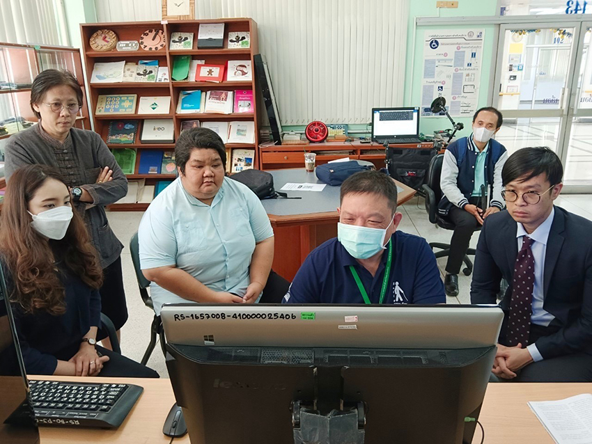 สถาบันวิจัยพฤติกรรมศาสตร์ มหาวิทยาลัยศรีนครินทรวิโรฒ เยี่ยมชมและศึกษาดูงานบริการวิชาการด้านคนพิการทางการเห็น และหน่วยเทคโนโลยีสิ่งอำนวยความสะดวกสำหรับคนพิการ สถาบันวิจัยพฤติกรรมศาสตร์ มหาวิทยาลัยศรีนครินทรวิโรฒ เยี่ยมชมและศึกษาดูงานบริการวิชาการด้านคนพิการทางการเห็น และหน่วยเทคโนโลยีสิ่งอำนวยความสะดวกสำหรับคนพิการ