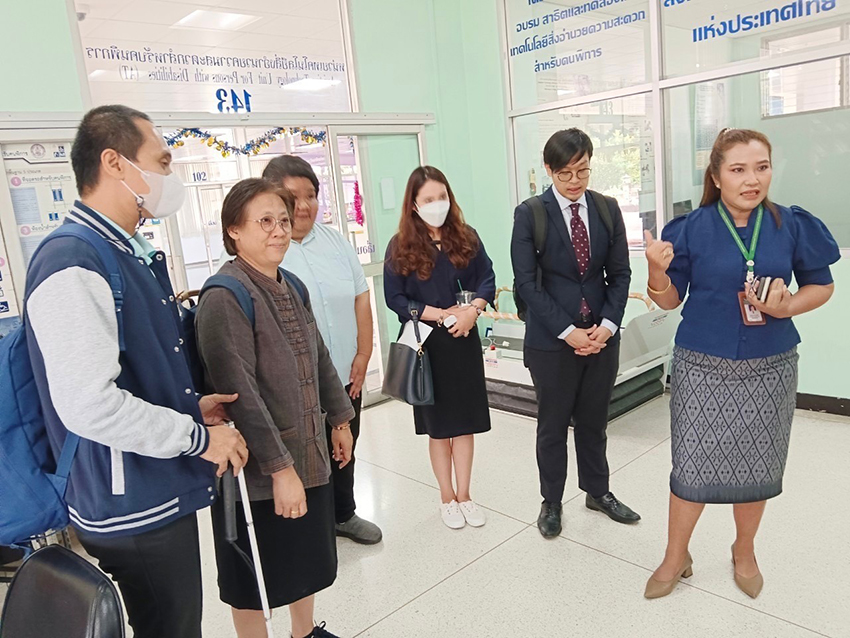 สถาบันวิจัยพฤติกรรมศาสตร์ มหาวิทยาลัยศรีนครินทรวิโรฒ เยี่ยมชมและศึกษาดูงานบริการวิชาการด้านคนพิการทางการเห็น และหน่วยเทคโนโลยีสิ่งอำนวยความสะดวกสำหรับคนพิการ สถาบันวิจัยพฤติกรรมศาสตร์ มหาวิทยาลัยศรีนครินทรวิโรฒ เยี่ยมชมและศึกษาดูงานบริการวิชาการด้านคนพิการทางการเห็น และหน่วยเทคโนโลยีสิ่งอำนวยความสะดวกสำหรับคนพิการ