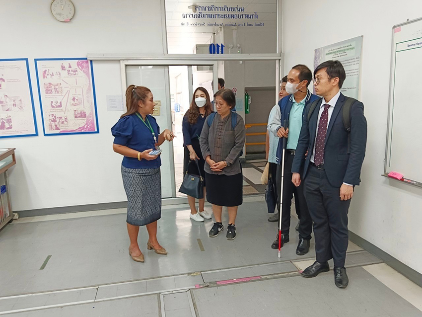 สถาบันวิจัยพฤติกรรมศาสตร์ มหาวิทยาลัยศรีนครินทรวิโรฒ เยี่ยมชมและศึกษาดูงานบริการวิชาการด้านคนพิการทางการเห็น และหน่วยเทคโนโลยีสิ่งอำนวยความสะดวกสำหรับคนพิการ สถาบันวิจัยพฤติกรรมศาสตร์ มหาวิทยาลัยศรีนครินทรวิโรฒ เยี่ยมชมและศึกษาดูงานบริการวิชาการด้านคนพิการทางการเห็น และหน่วยเทคโนโลยีสิ่งอำนวยความสะดวกสำหรับคนพิการ