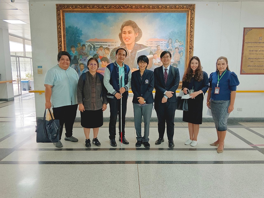 สถาบันวิจัยพฤติกรรมศาสตร์ มหาวิทยาลัยศรีนครินทรวิโรฒ เยี่ยมชมและศึกษาดูงานบริการวิชาการด้านคนพิการทางการเห็น และหน่วยเทคโนโลยีสิ่งอำนวยความสะดวกสำหรับคนพิการ สถาบันวิจัยพฤติกรรมศาสตร์ มหาวิทยาลัยศรีนครินทรวิโรฒ เยี่ยมชมและศึกษาดูงานบริการวิชาการด้านคนพิการทางการเห็น และหน่วยเทคโนโลยีสิ่งอำนวยความสะดวกสำหรับคนพิการ