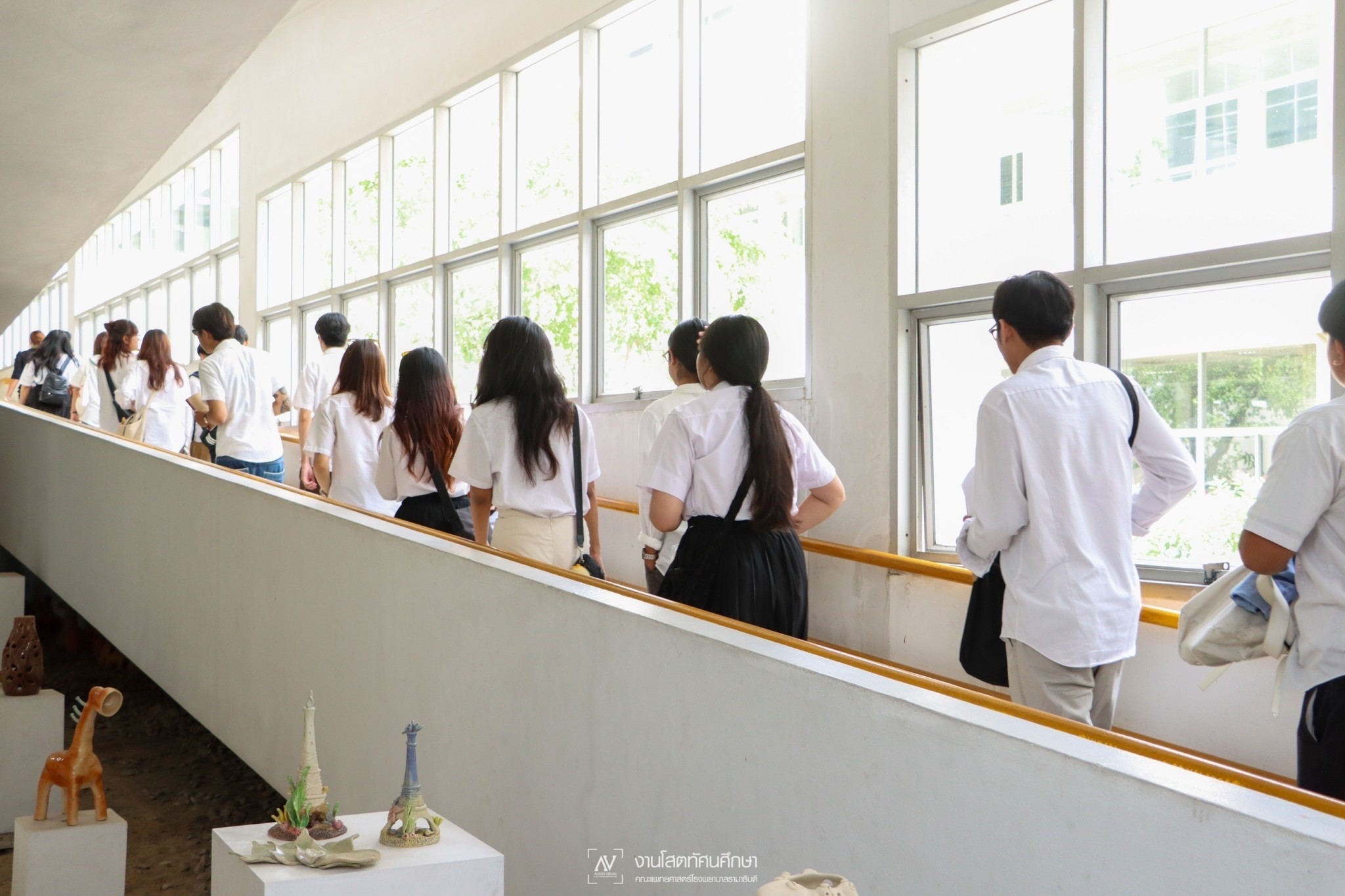 เข้าเยี่ยมชมและศึกษาดูงานบริการวิชาการด้านคนพิการทางการเห็น