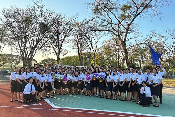 พิธีเปิดกิจกรรม ช่อกันภัยเกมส์ 2566 (MU Games 2023) ณ บริเวณสนามกรีฑา