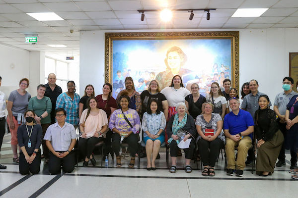 คณะอาจารย์และนักศึกษาจาก Lamar University ประเทศสหรัฐอเมริกา เยี่ยมชมวิทยาลัยราชสุดาและแลกเปลี่ยนเรียนรู้ด้านการศึกษาของคนหูหนวก