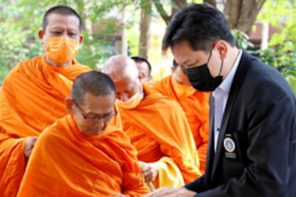 วิทยาลัยราชสุดา มหาวิทยาลัยมหิดล  ทำบุญเนื่องในวันคล้ายวันสถาปนา  วิทยาลัยราชสุดา มหาวิทยาลัยมหิดล ครบรอบ 32 ปี
