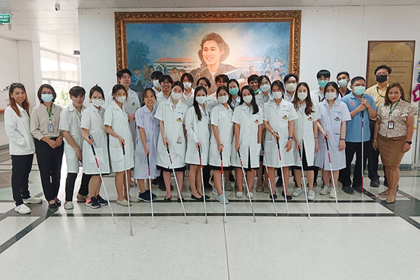 การศึกษาดูงานงานบริการวิชาการด้านคนพิการทางการเห็น และหน่วยเทคโนโลยีสิ่งอำนวยความสะดวกสำหรับคนพิการ