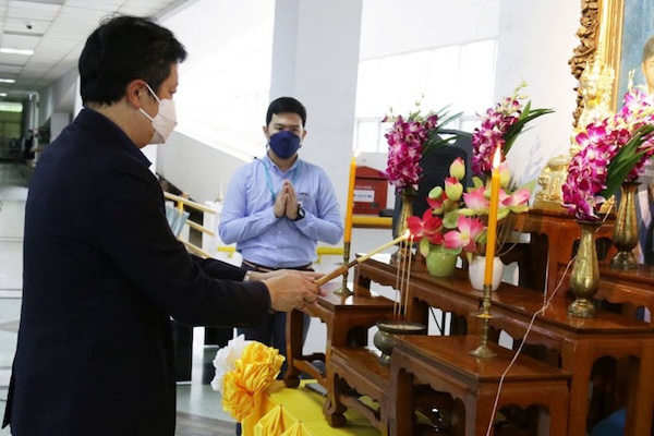 งานวันเกษียณอายุราชการ เกษียณอายุงานบุคลากรวิทยาลัยราชสุดา มหาวิทยาลัยมหิดล ประจำปี 2565 "เกษียณสำราญ เบิกบานฤทัย"