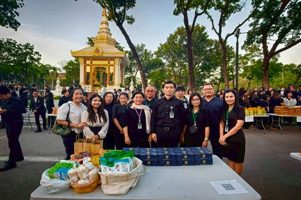 พิธีทำบุญตักบาตรเนื่องในศุภมงคลสมัยขึ้นปีใหม่ ปีพุทธศักราช 2569 🙏🎉✨