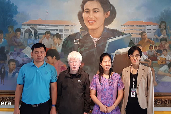 กิจกรรมอบรมนานาชาติ เรื่อง "Web Accessibility for Blind and Low Vision Persons"