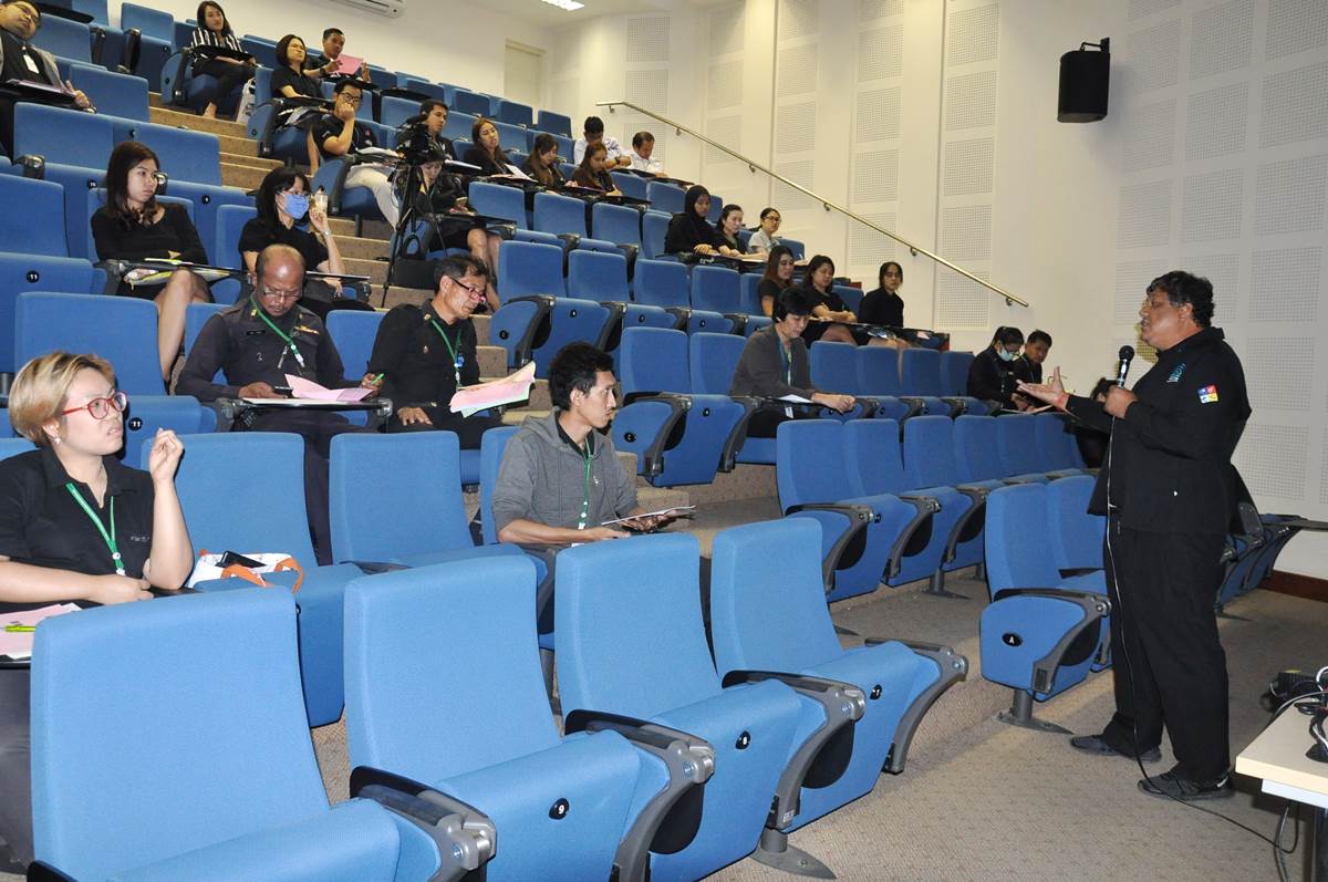 อบรมโครงการเตรียมพร้อมในการตอบโต้กรณีเกิดเหตุฉุกเฉิน