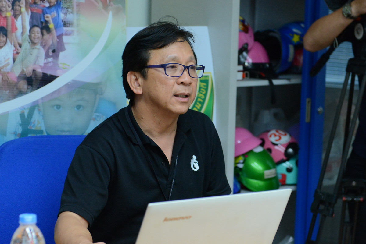 แถลงข่าว ภัยสำหรับเด็กในเทศกาลสงกรานต์