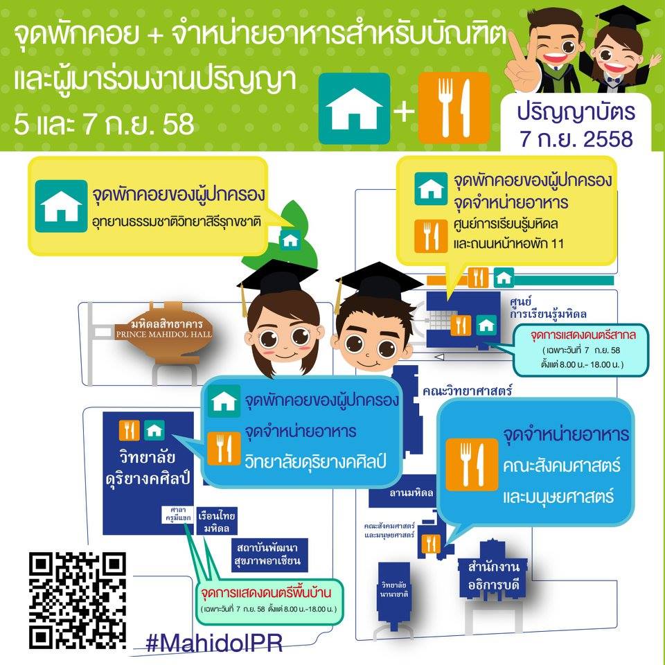 มหาวิทยาลัยมหิดล จัดงานรับพระราชทานปริญญาบัตรแก่ผู้สำเร็จการศึกษาในหลักสูตรต่างๆ ประจำปี