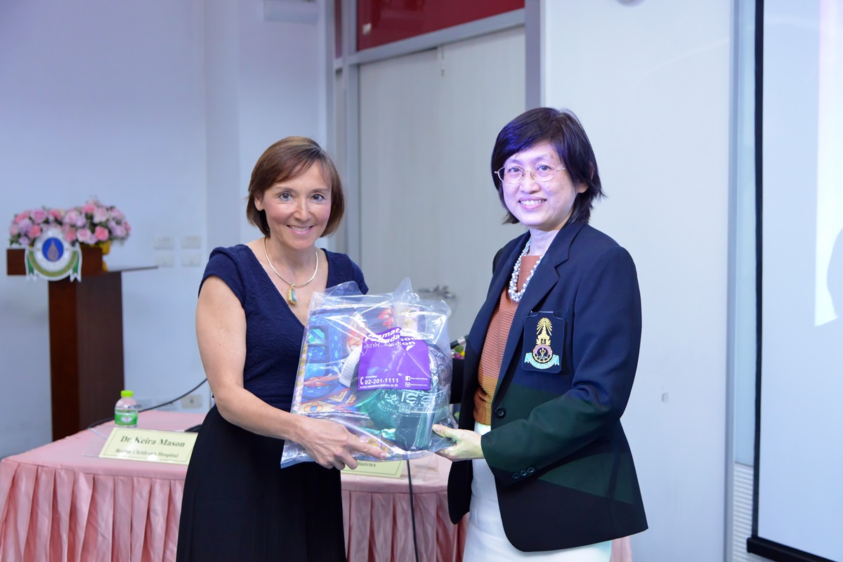 การบรรยาย Pre-congress lecture เรื่อง The Essentials of Pediatric Sedation