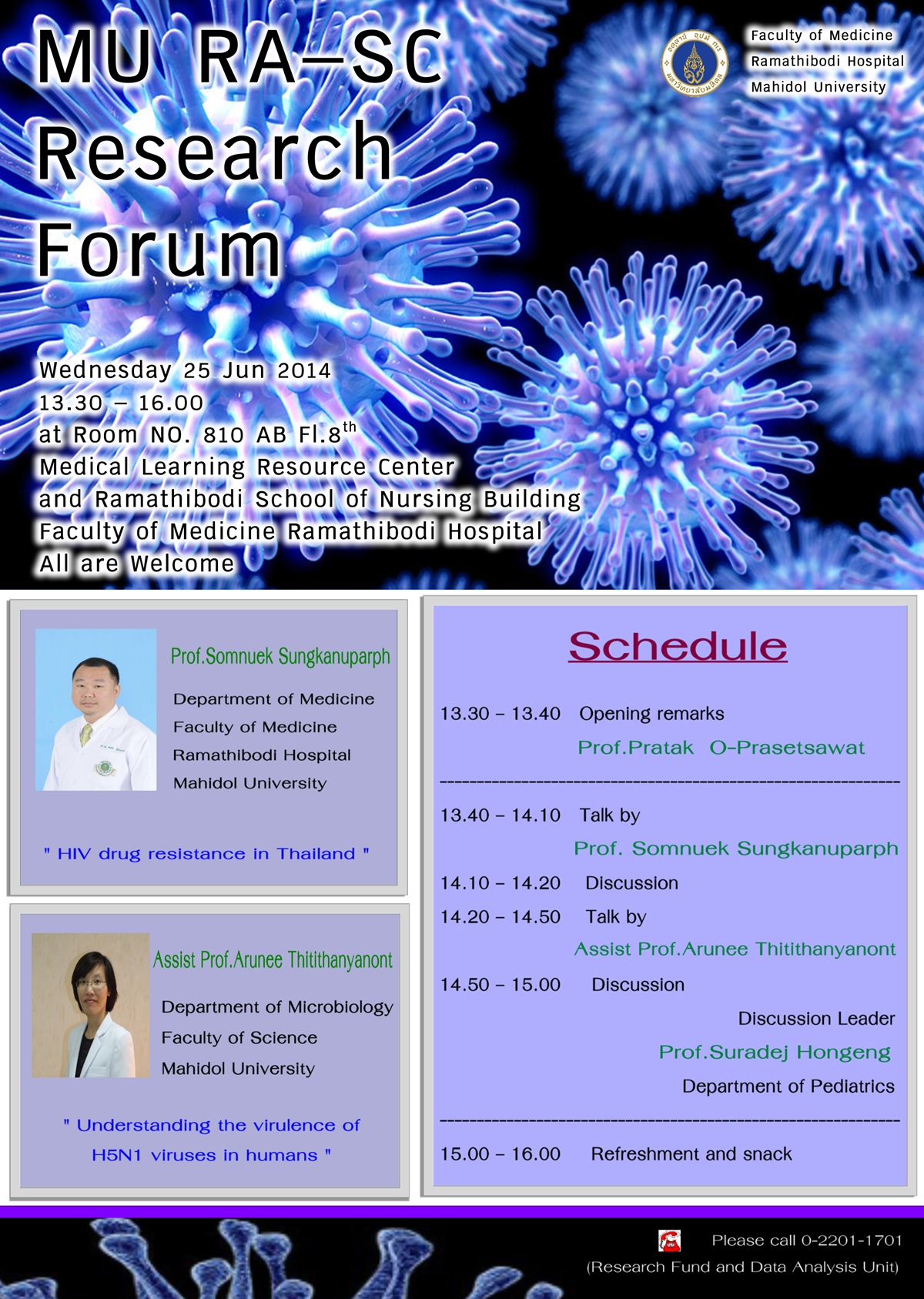 MU SC-RA Research Forum