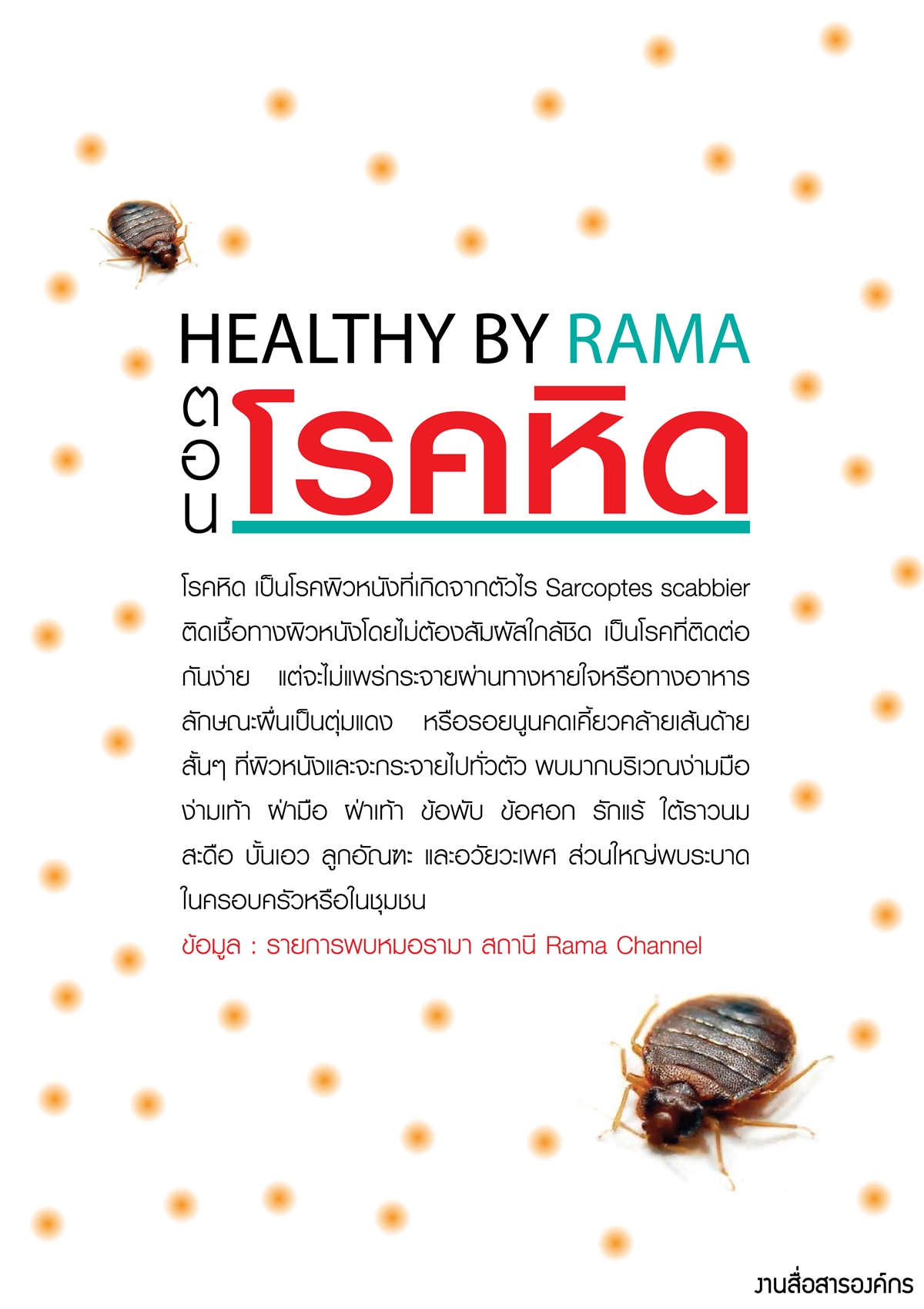 Healthy By Rama ตอน โรคหิด