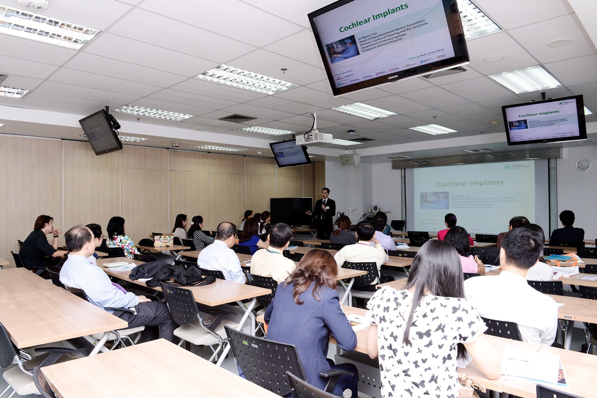 อบรมเชิงปฏิบัติการ  เรื่อง Mastering Skills in Cochlear Implant