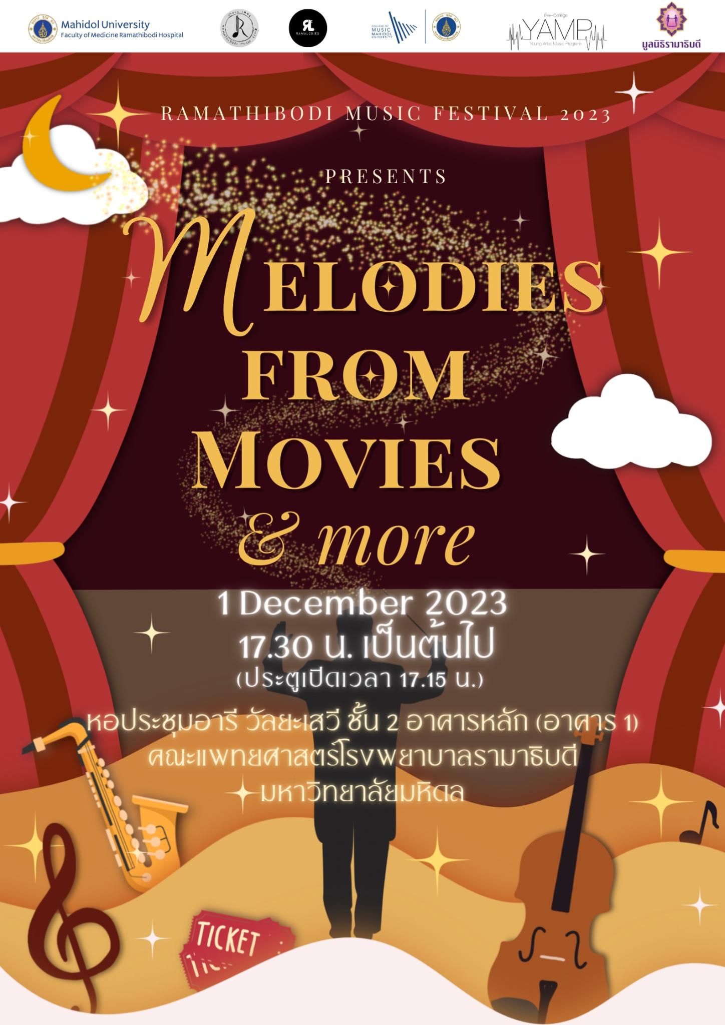MELODIES FROM MOVIES & more