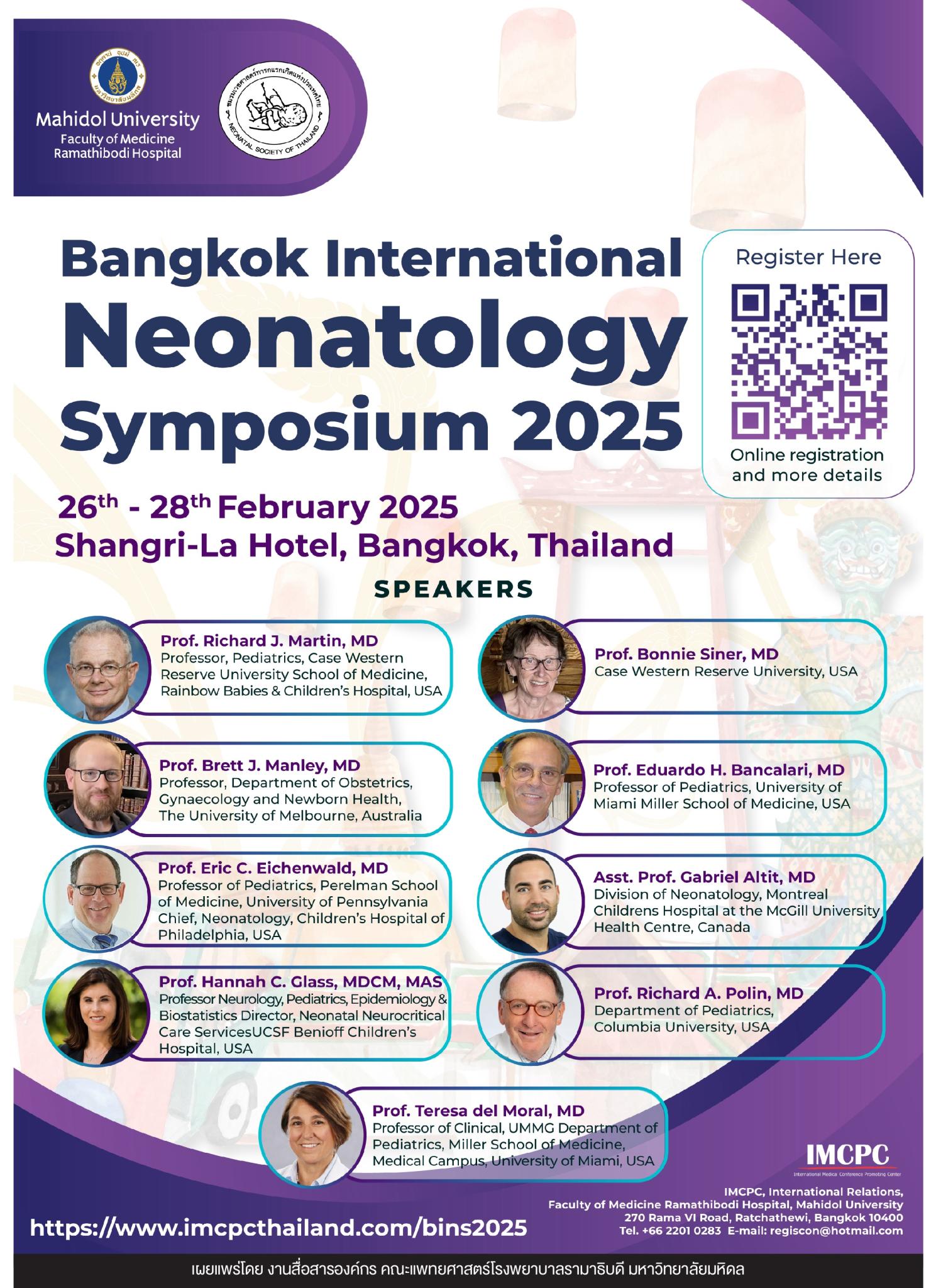 Bangkok International Neonatology Symposium 2025
